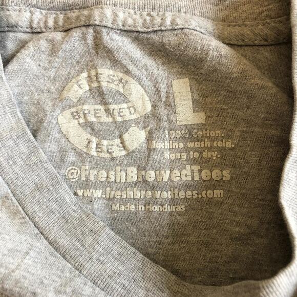 Grey ‘Billy Vegas’ Football Graphic Tee - Picture 4 of 5